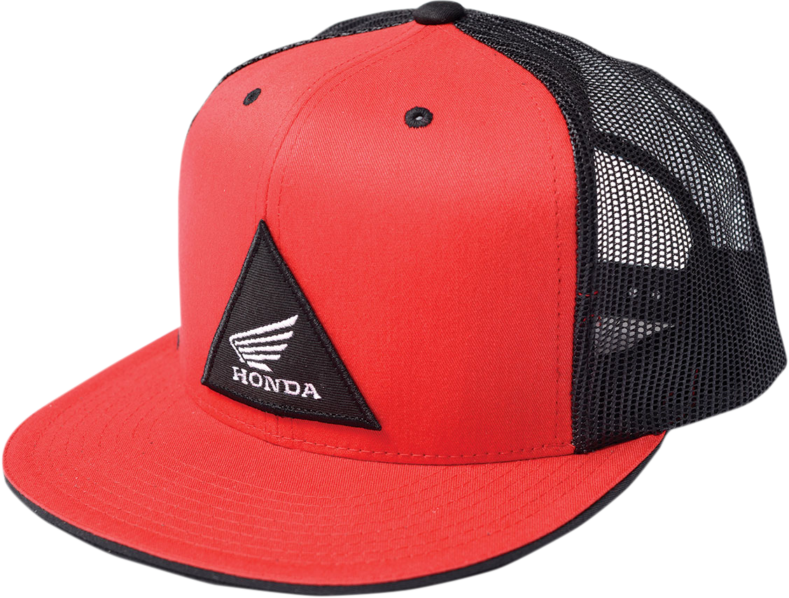 Facotry Effex Honda TRI Snapback Hat - Red/Black
