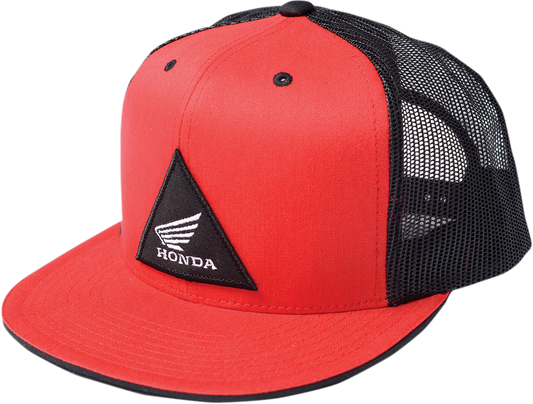 Facotry Effex Honda TRI Snapback Hat - Red/Black