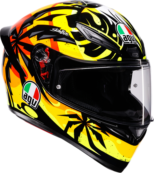 AGV K1 S Helmet - Tropicrush - Black/Orange