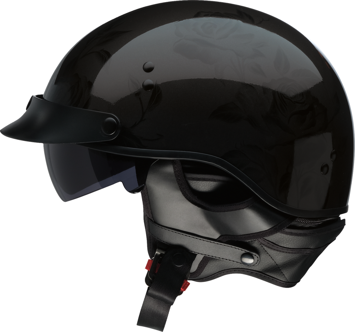 Z1R Vagrant NC Rose Helmet - Black