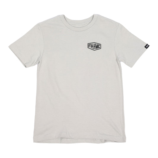 Fasthouse Youth  Gibson  Tee - Lt. Gray