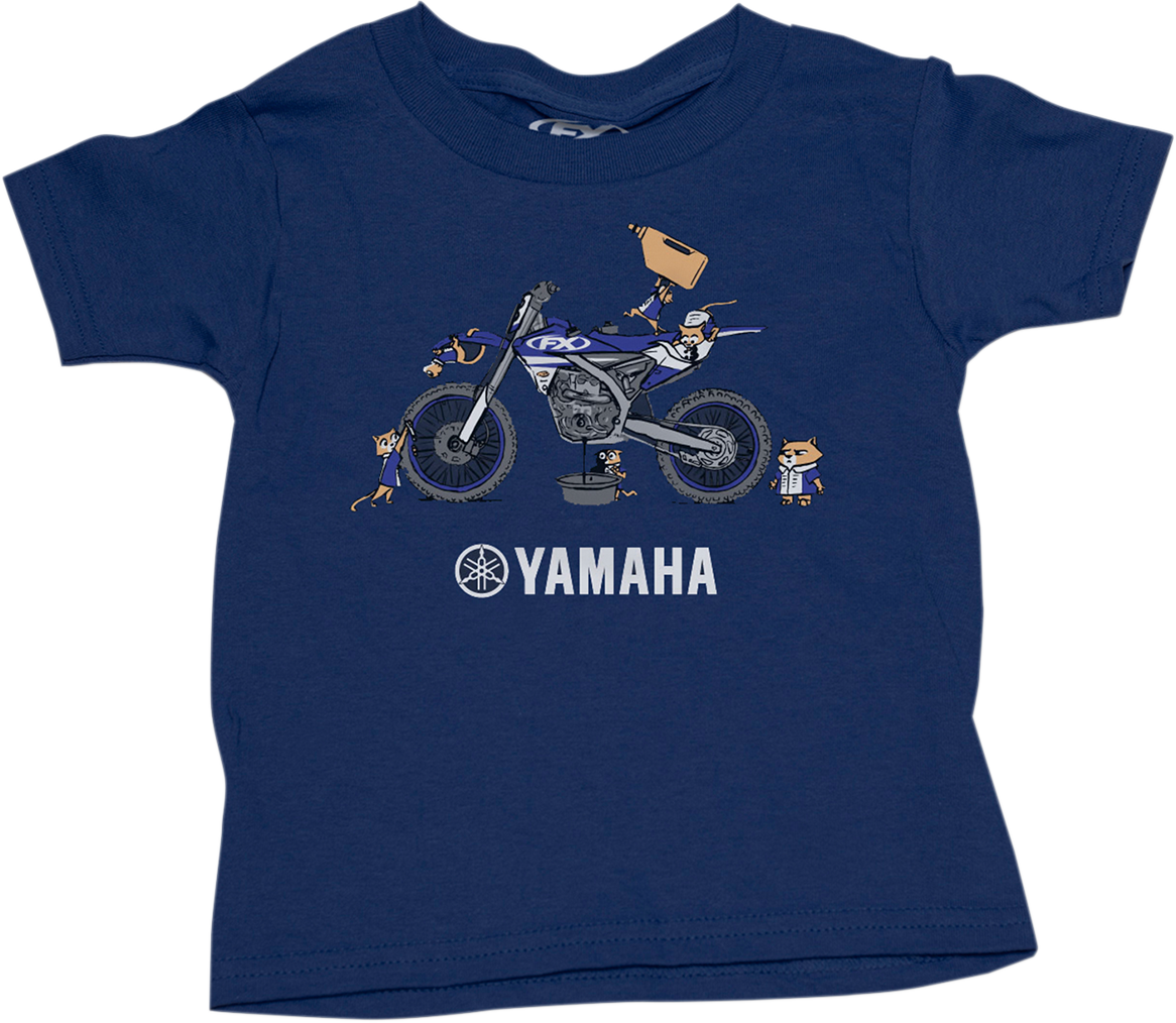 Facotry Effex Toddler Yamaha Pit Crew T-Shirt - Navy