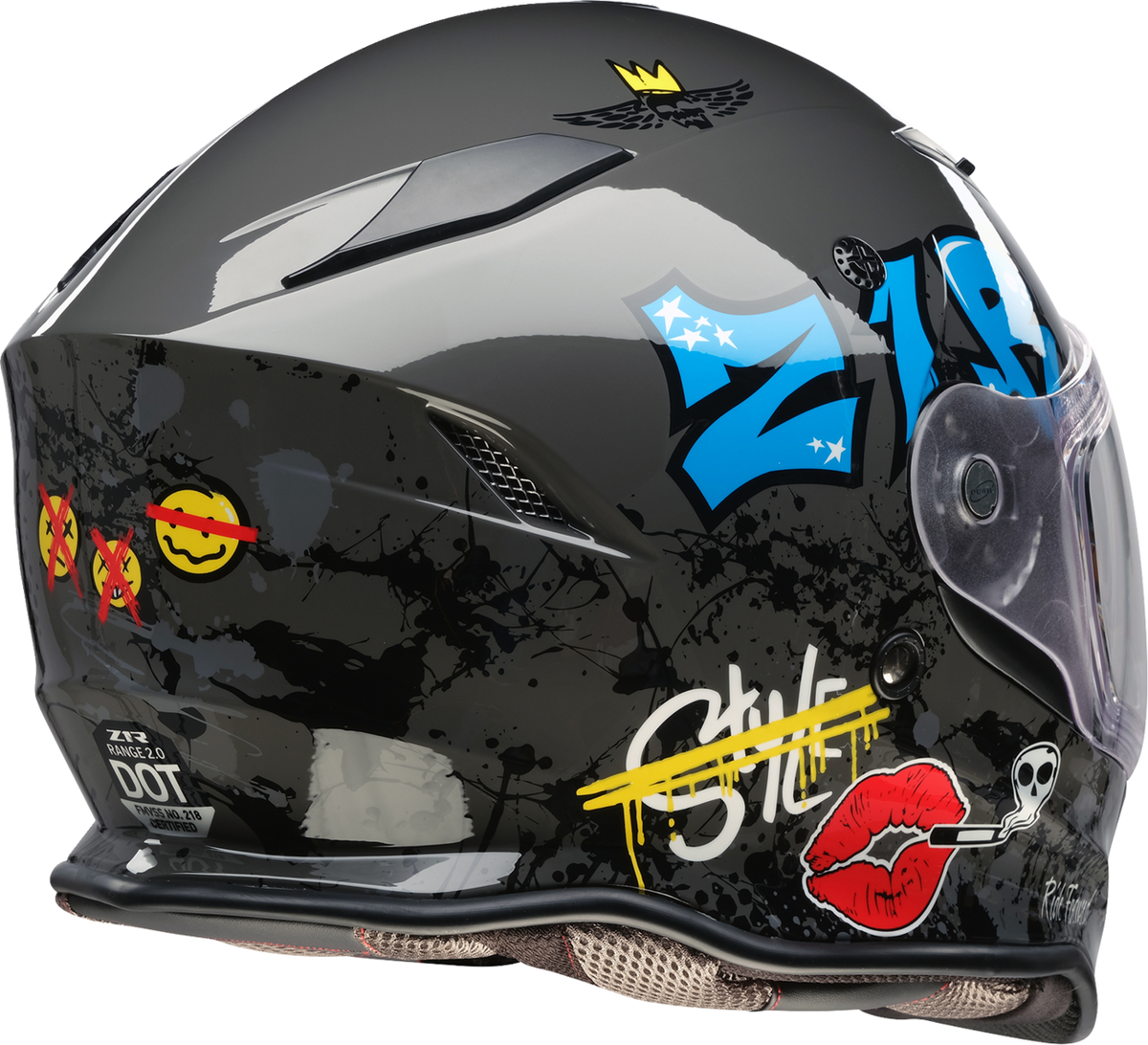 Z1R Nemesis Distro Helmet - Gray