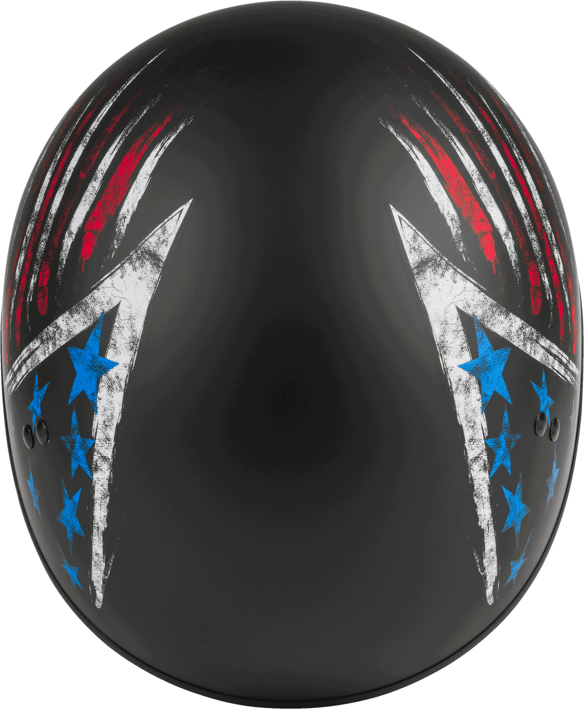 GMAX HH-65 Naked Bravery Helmet Black/Red/White