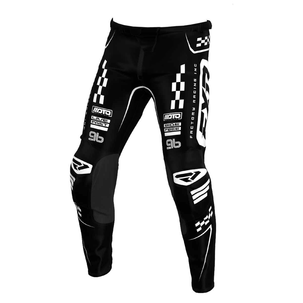 FXR Clutch Pro Gear Set -black-white
