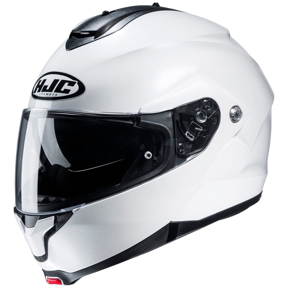 HJC C91 Helmet - Semi Flat Pearl White