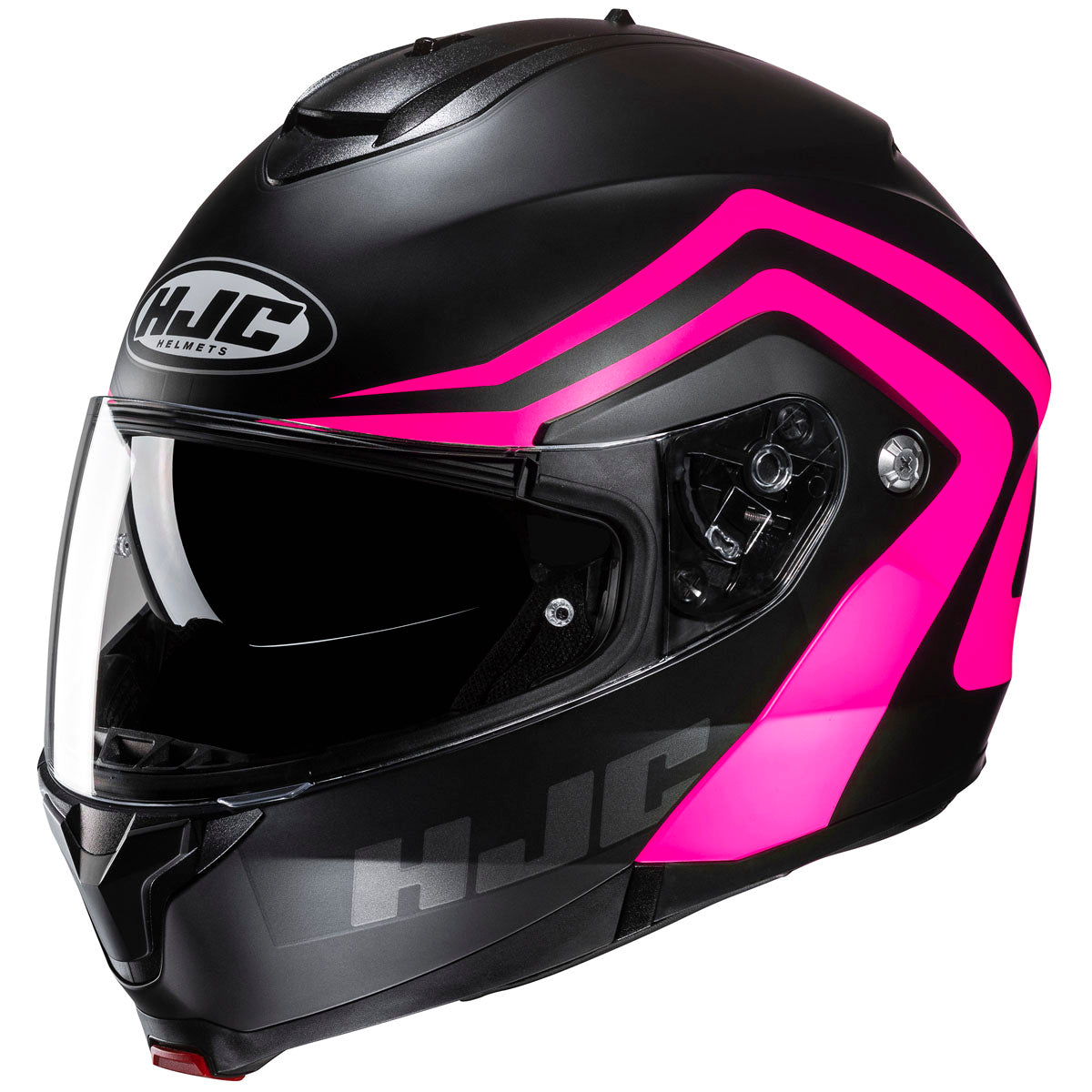 HJC C91 Nepos Helmet - MC-8SF Pink
