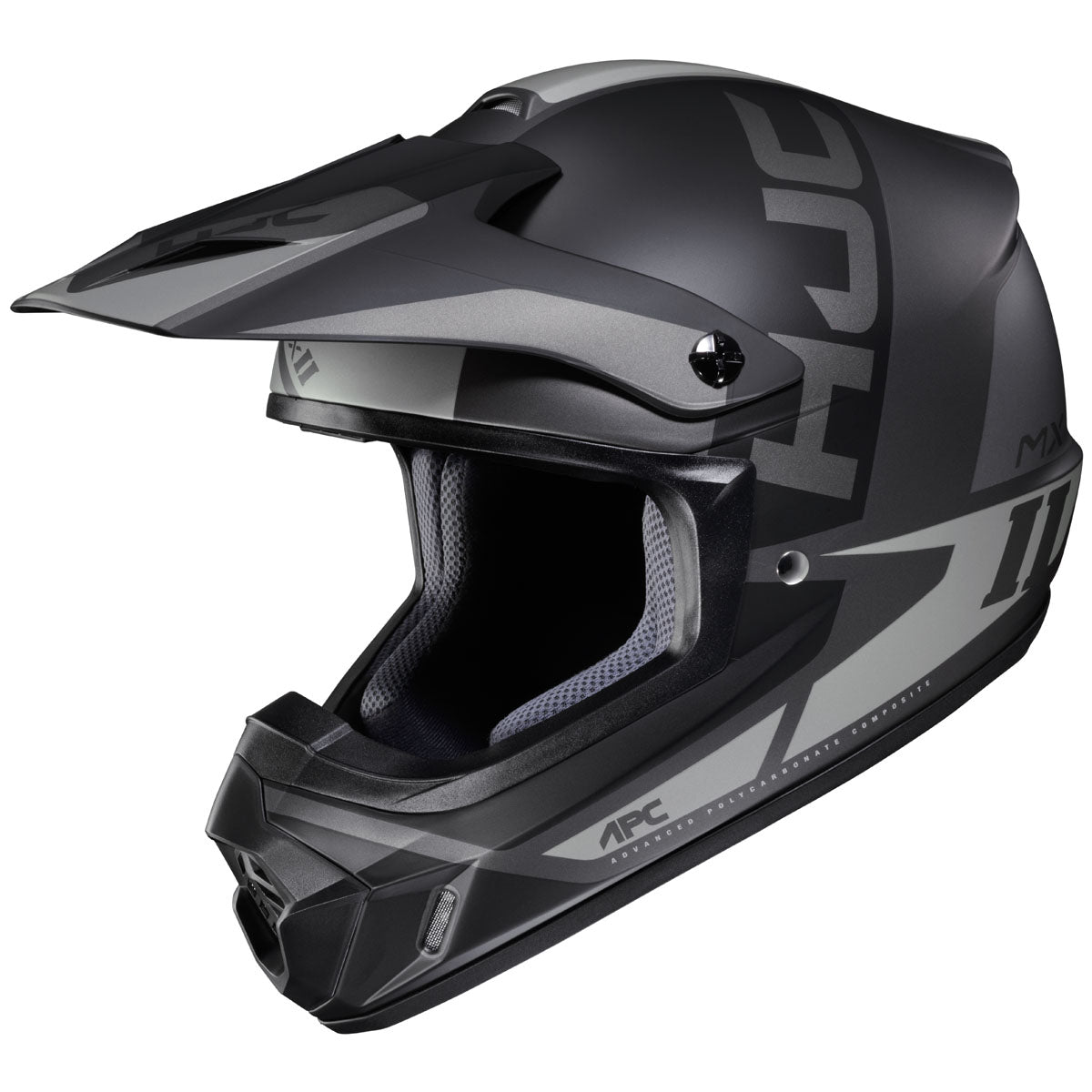 hjc dirtbike helmet red silver C50 Mecha Beast XS tunnel tested and refined using advanced CFD design HJC CL-XY II Ellusion Youth