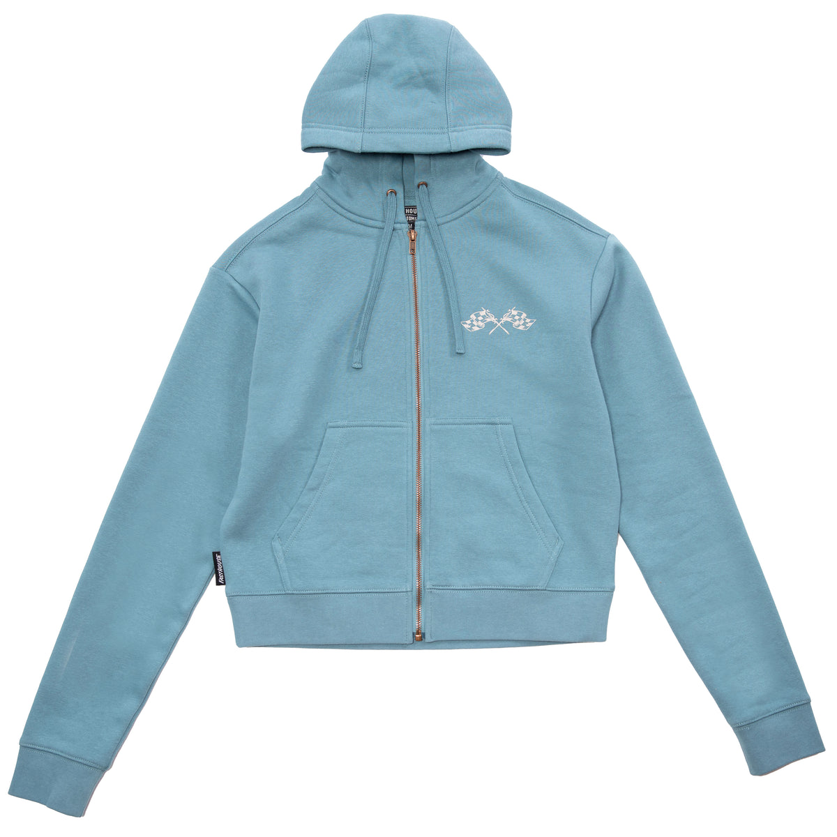 Fasthouse Crown Hoodie Zipup - Denim