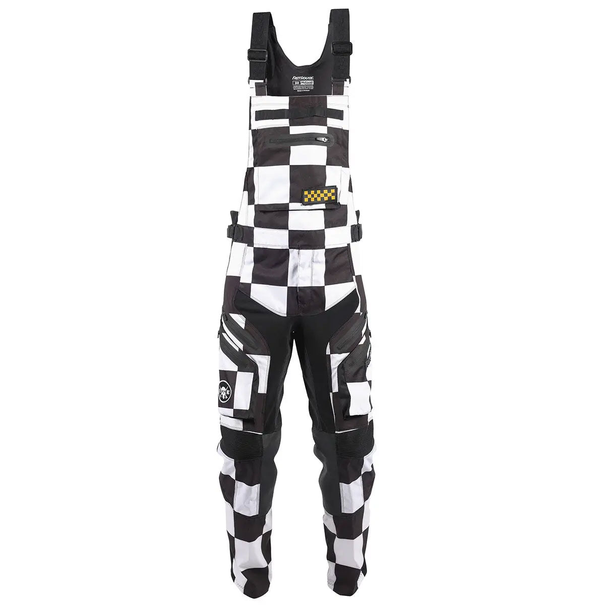 Fasthouse Racing Off Road Motorall Checker MX Gear Set - Black/White