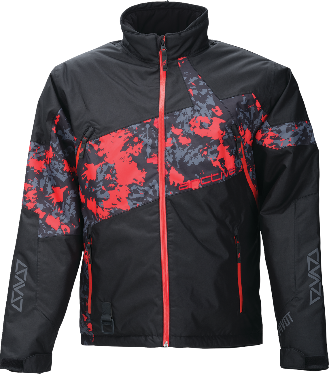 Arctiva Pivot 7 Jacket - Camo Black/Red
