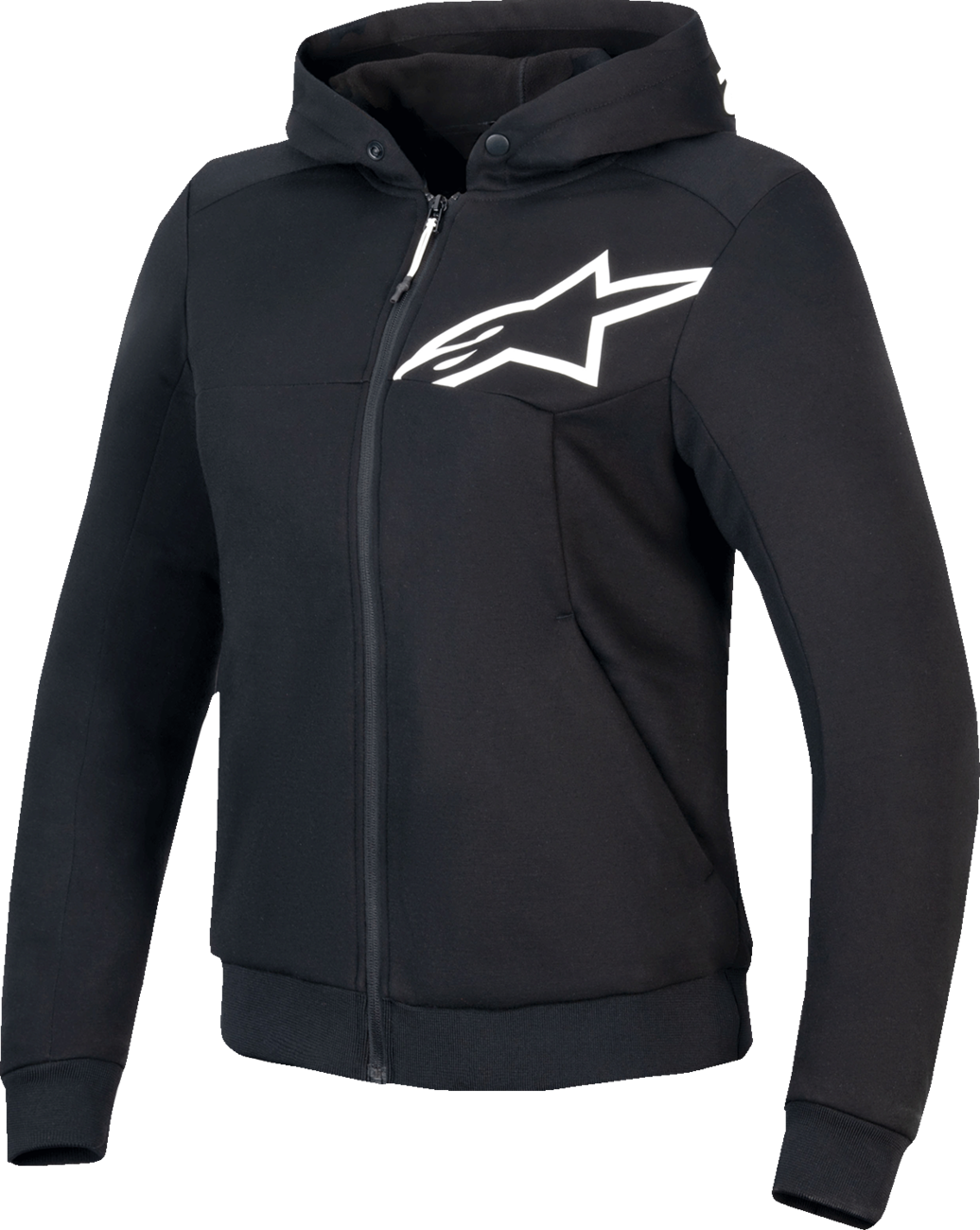 Alpinestars Womens Chrome v2 Sport Hoodie - Black/White