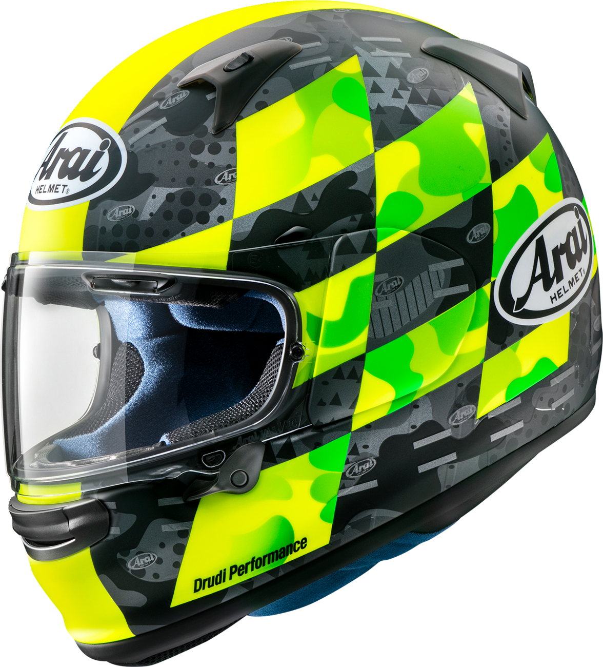 Arai Regent-X Patch Helmet - Yellow