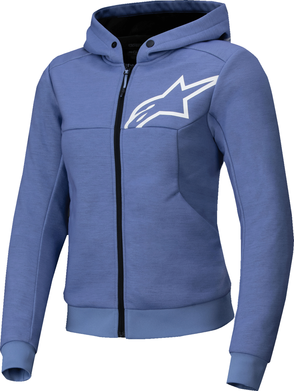 Alpinestars Womens Chrome v2 Sport Hoodie - Blue Violet/White