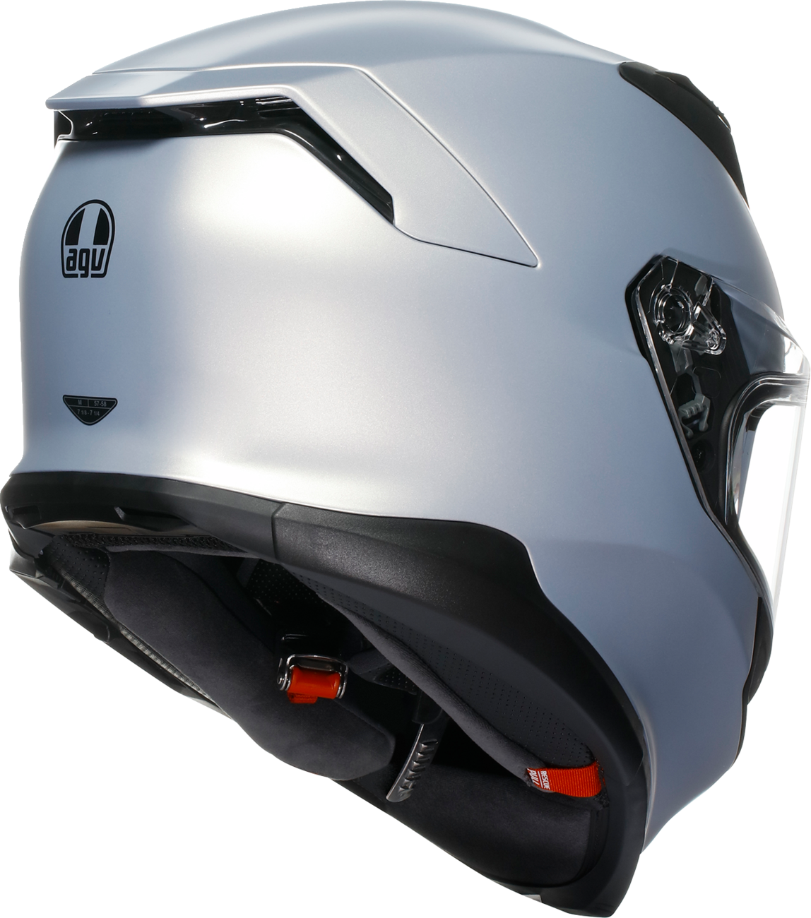 AGV K7 Helmet - Mono - Matte Prisma Silver