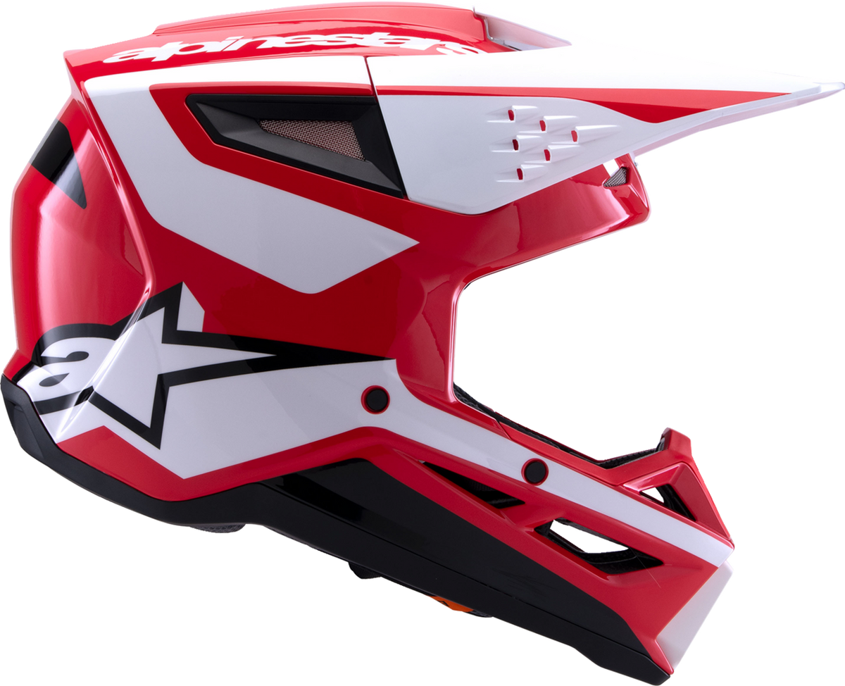 Alpinestars SM3 Heat Helmet Gloss Red/White/Black