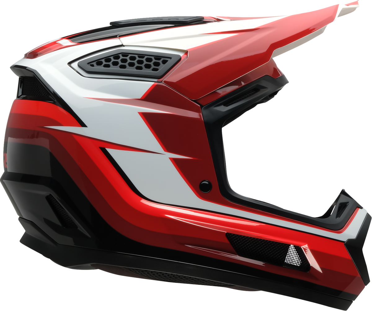 Z1R Dirt Maxx Vortex Helmet - Red/White