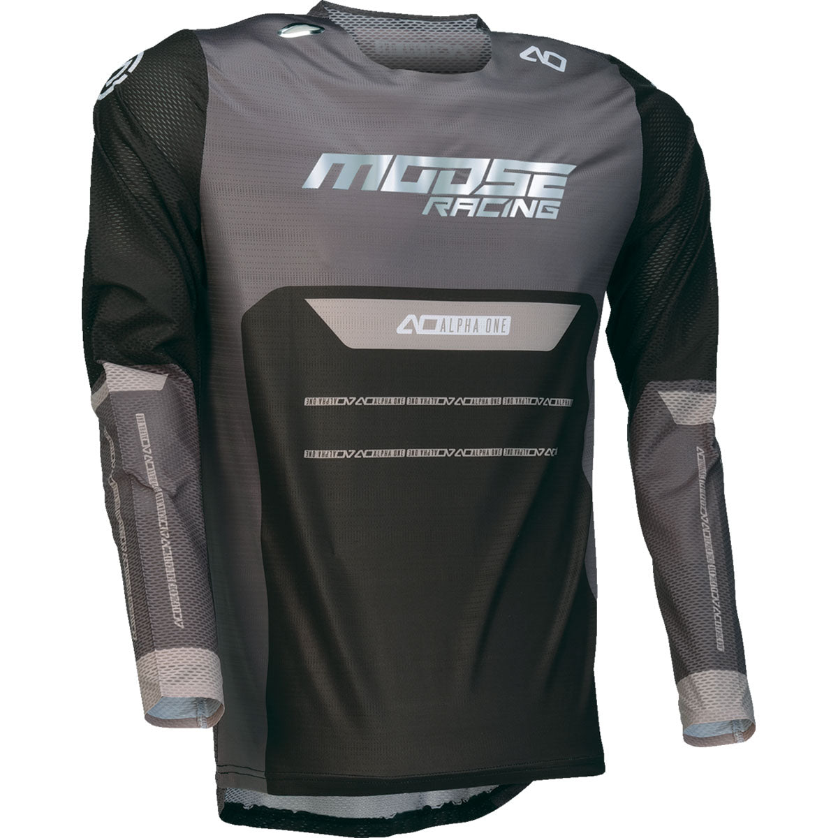Moose Racing Alpha One Jersey - Black/Gray