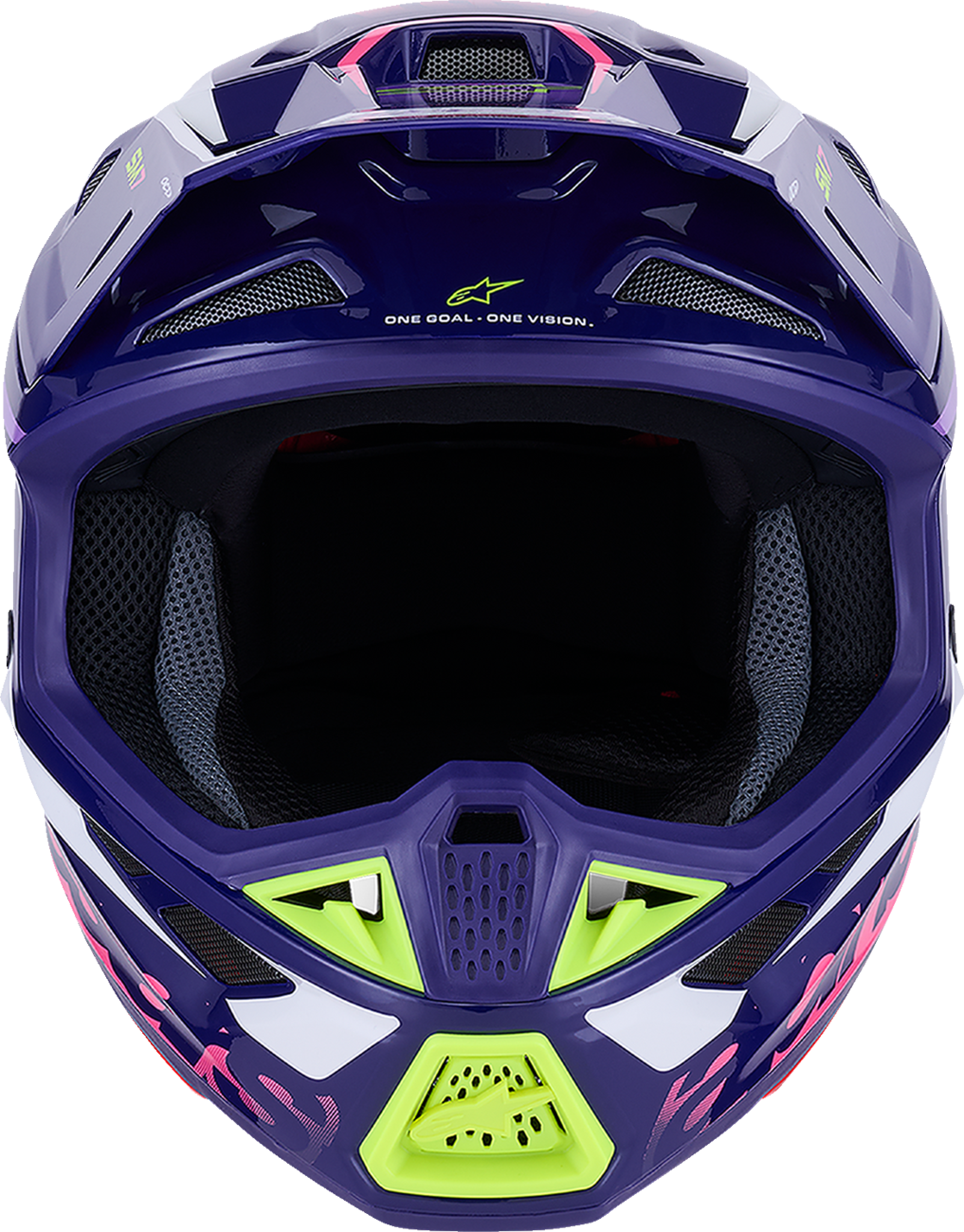 Alpinestars SM7 Deed Helmet Gloss Purple/Pink