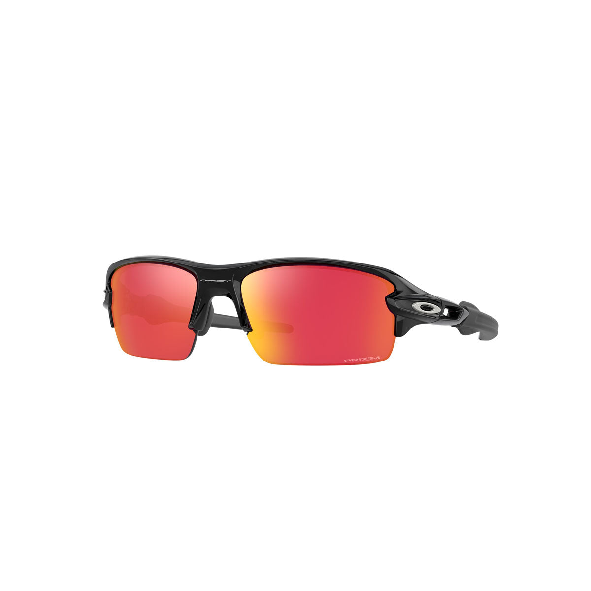 Oakley Youth Flak XS Sunglasses CLOSEOUT - Polished Black/PRIZM Field
