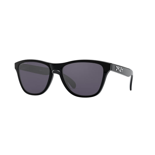 Oakley Youth Frogskins XS Sunglasses CLOSEOUT - Polished Black/PRIZM Grey