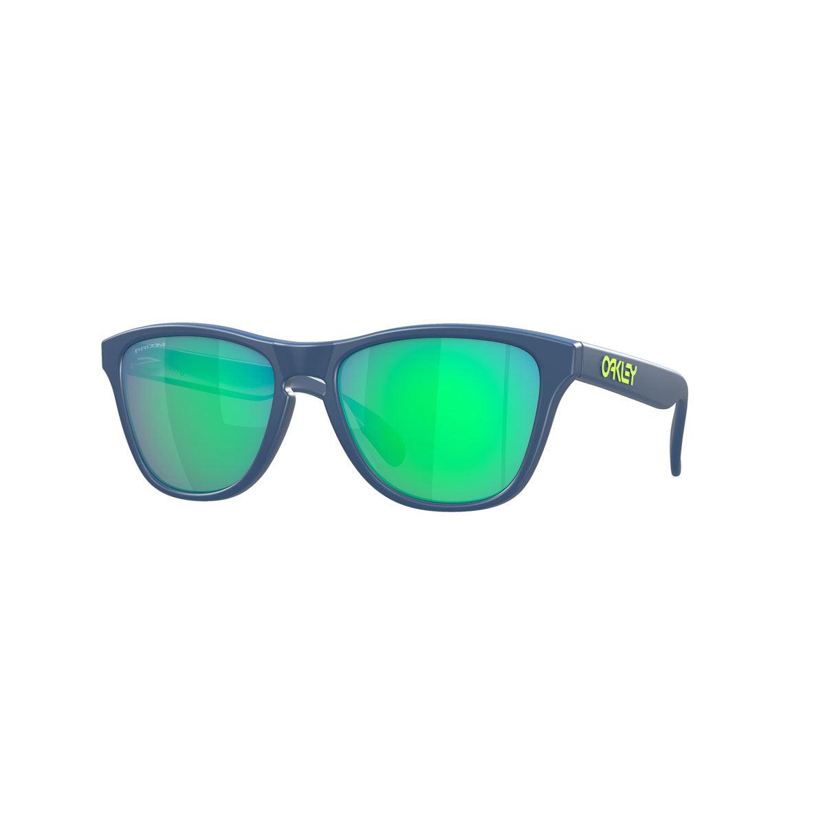 Oakley Youth Frogskins XS Sunglasses CLOSEOUT - Matte Poseidon/PRIZM Jade