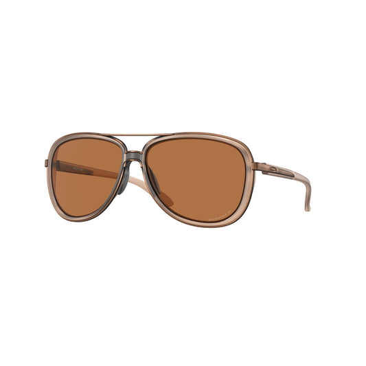 Oakley Womens Split Time Polarized Sunglasses CLOSEOUT - Matte Sepia/Prizm Bronze Polarized