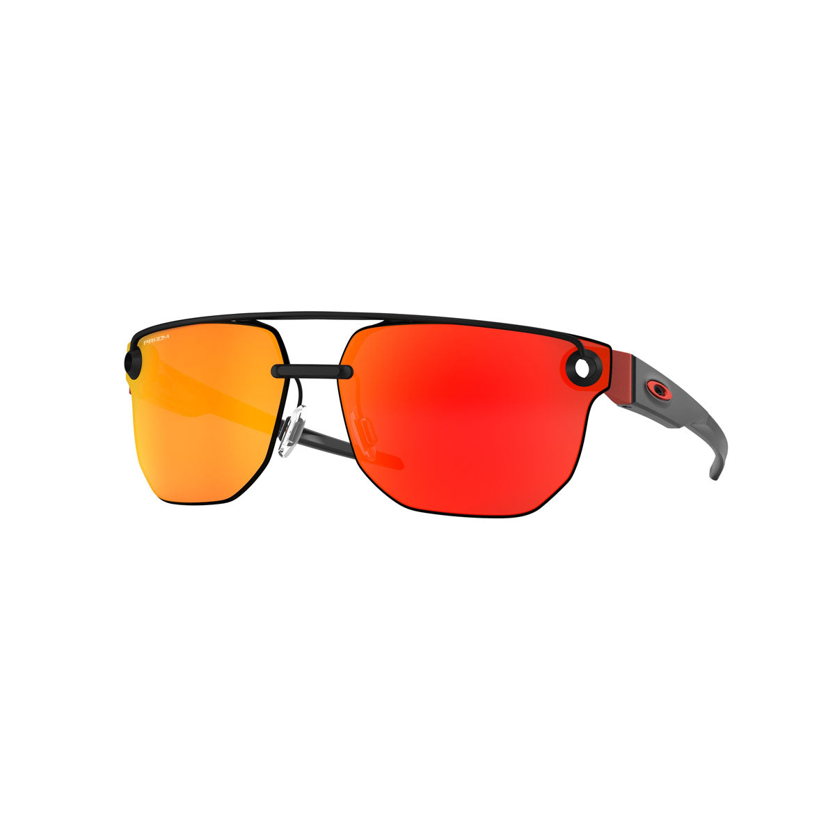 Oakley Chrstyl Sunglasses CLOSEOUT - Matte Black/PRIZM Ruby