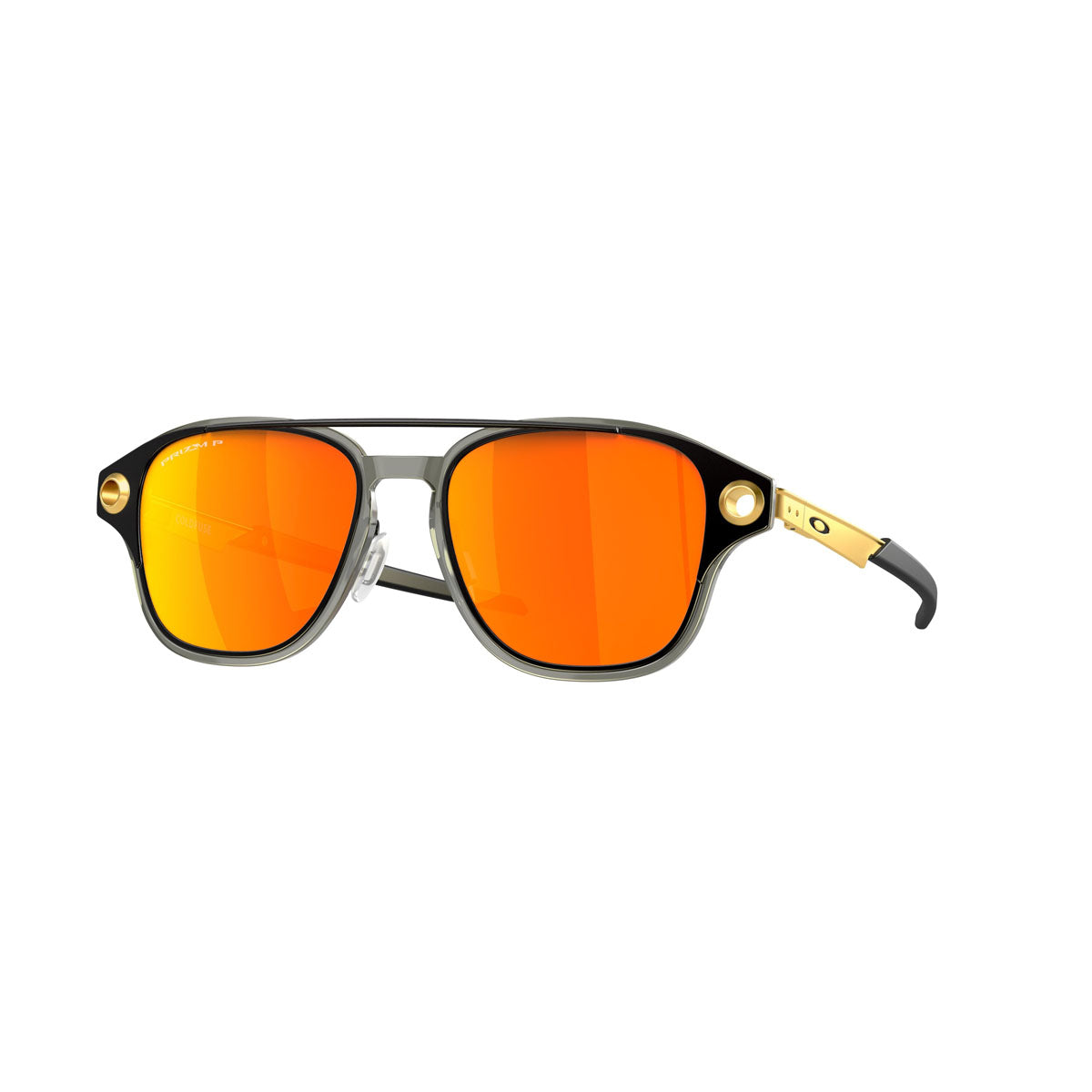 Oakley Coldfuse Polarized Sunglasses CLOSEOUT - Matte Black / PRIZM Ruby Polarized