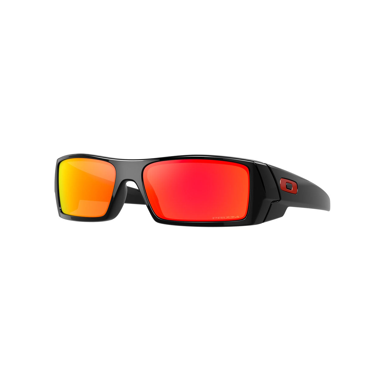 Oakley Gascan Sunglasses CLOSEOUT - Polished Black/PRIZM Ruby