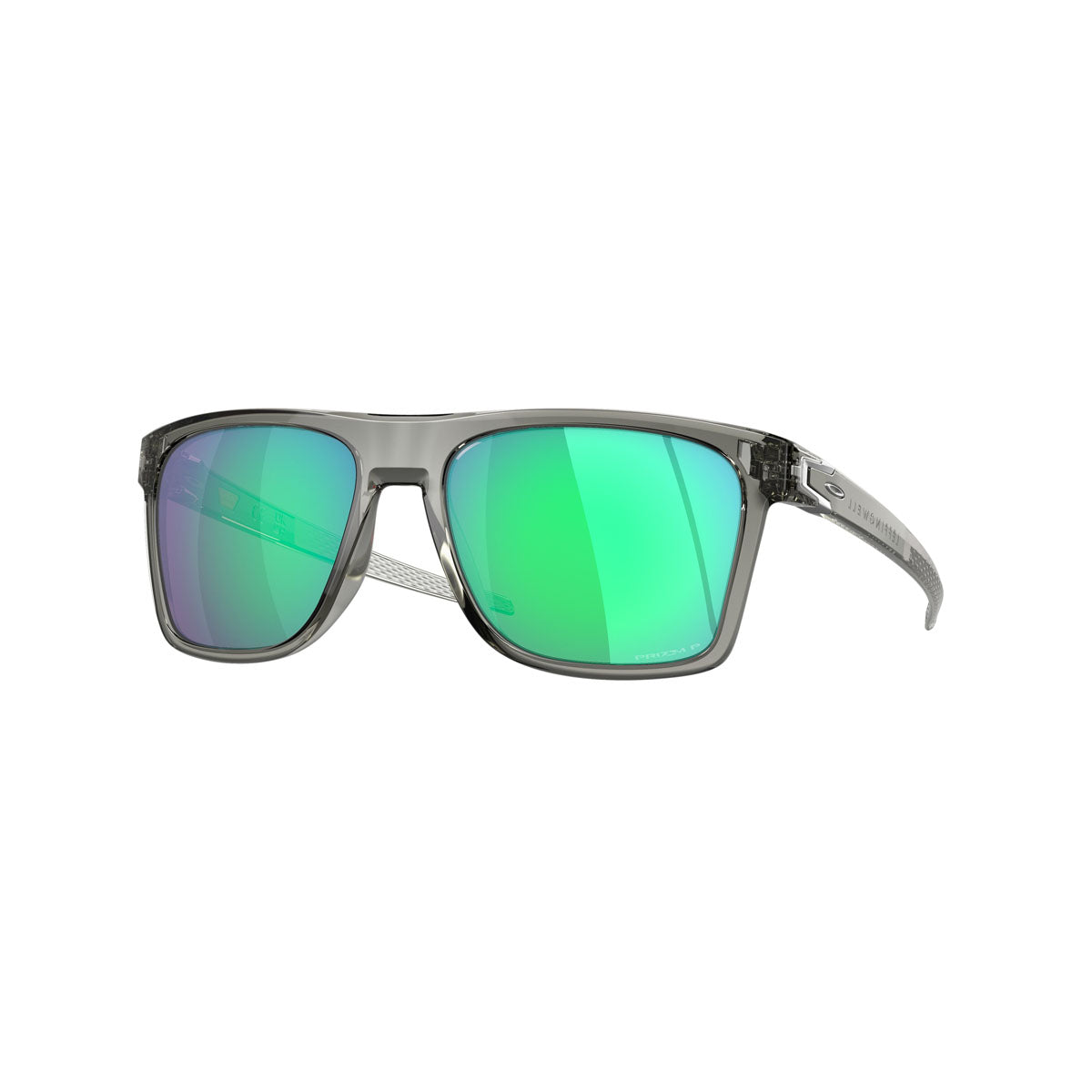 Oakley Leffingwell Polarized Sunglasses CLOSEOUT - Grey Ink/Prizm Jade Polarized