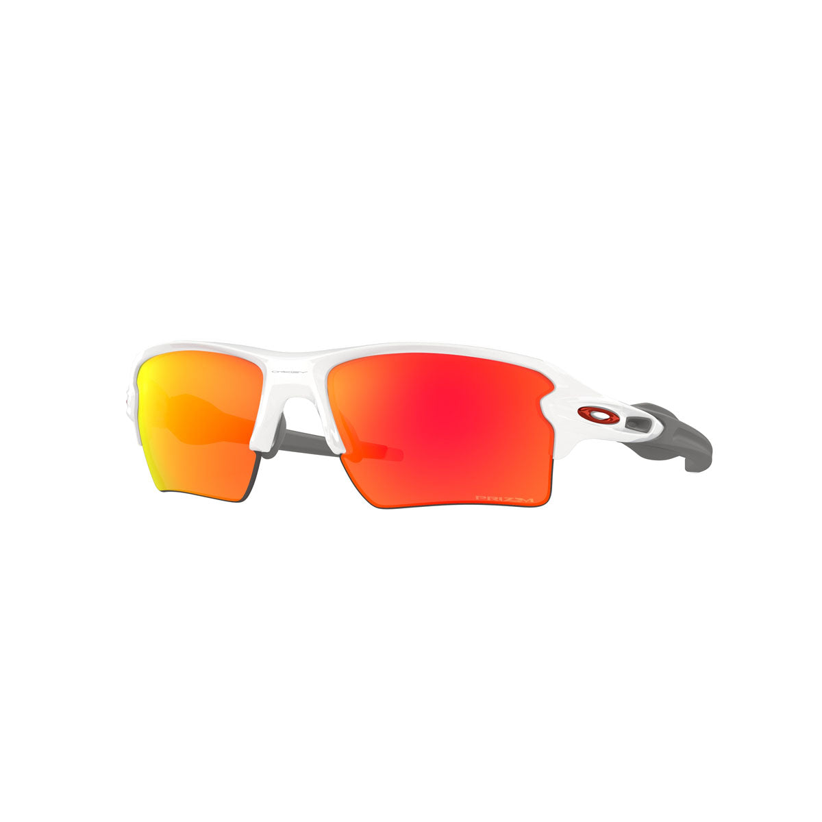 Oakley Flak 2.0 XL Sunglasses CLOSEOUT - Polished White/PRIZM Ruby