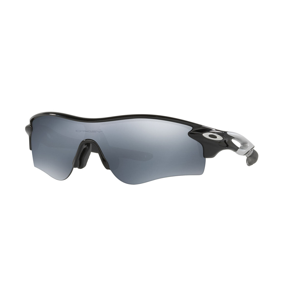 Oakley Asian Fit / Low Bridge Fit Radarlock Path Sunglasses CLOSEOUT - Carbon Fiber/Slate Iridium