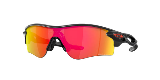 Oakley Asian Fit / Low Bridge Radarlock Path Sunglasses - Matte Black Ink/PRIZM Ruby Iridium