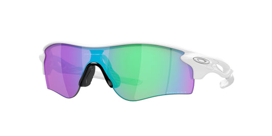 Oakley Asian Fit / Low Bridge Radarlock Sunglasses - White Out/PRIZM Golf