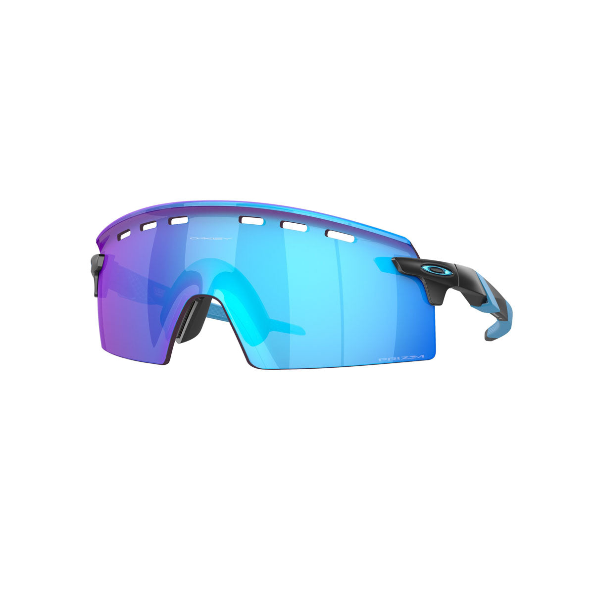 Oakley Encoder Strike Vented Sunglasses CLOSEOUT - Matte Black/Prizm Sapphire