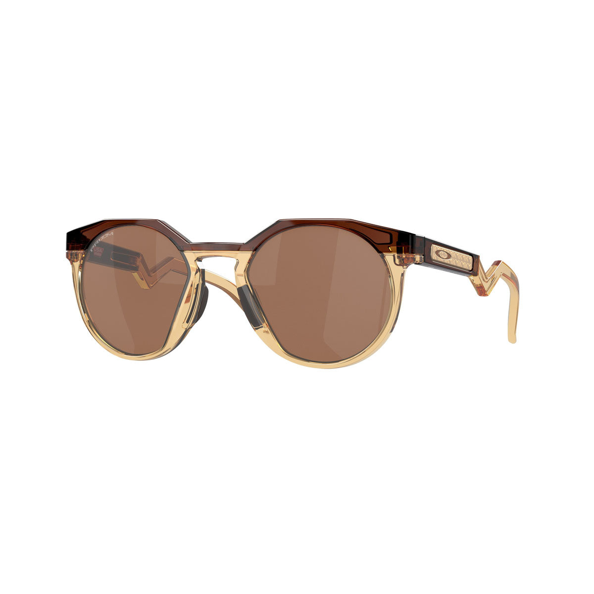 Oakley HSTN Sunglasses - Dark Amber/Light Curry/Prizm Tungsten