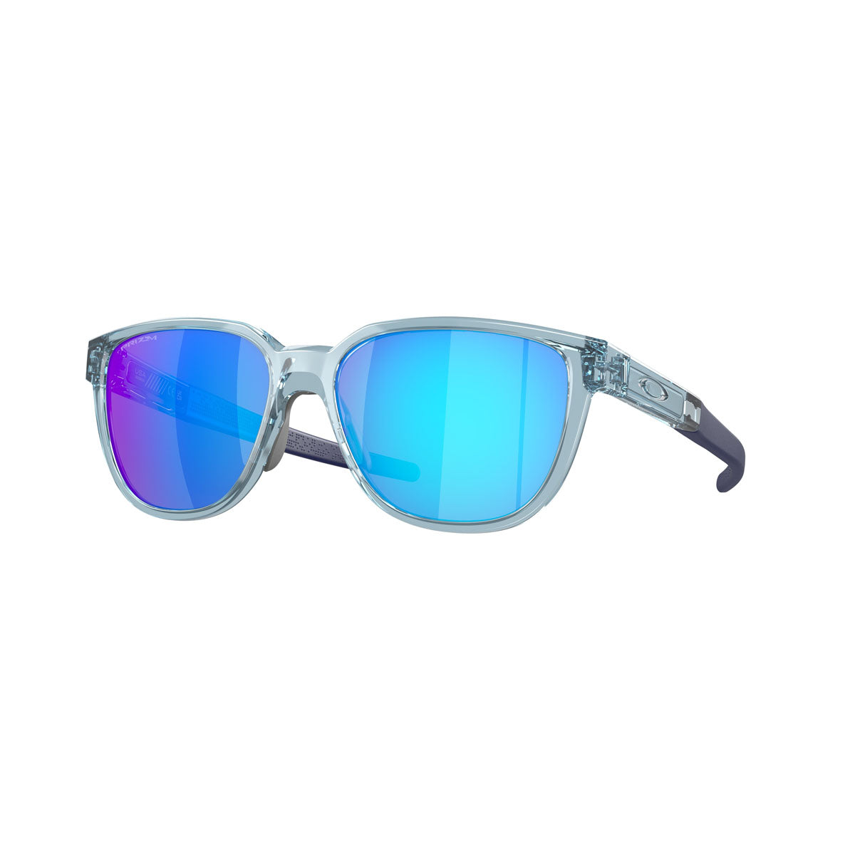 Oakley Actuator Sunglasses CLOSEOUT - Transparent Stonewash/Prizm Sapphire