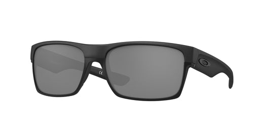 Oakley Asian Fit / Low Bridge Two Face Sunglasses CLOSEOUT - Steel/Black Iridium