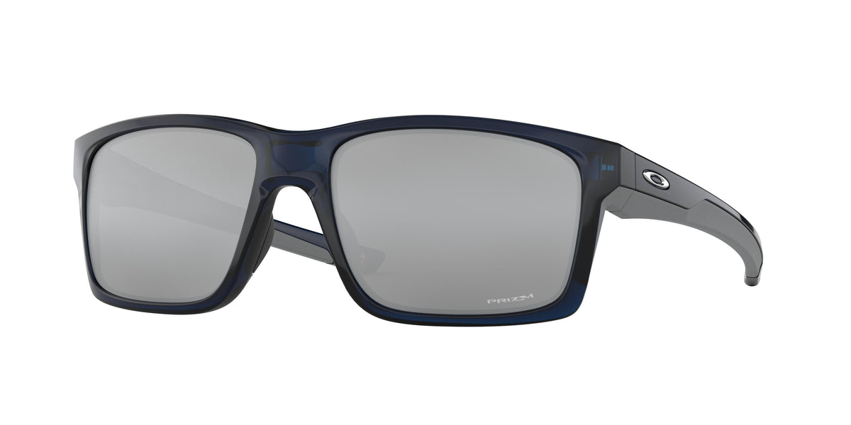 Oakley Mainlink XL Sunglasses CLOSEOUT - Transparent Poseidon/PRIZM Black