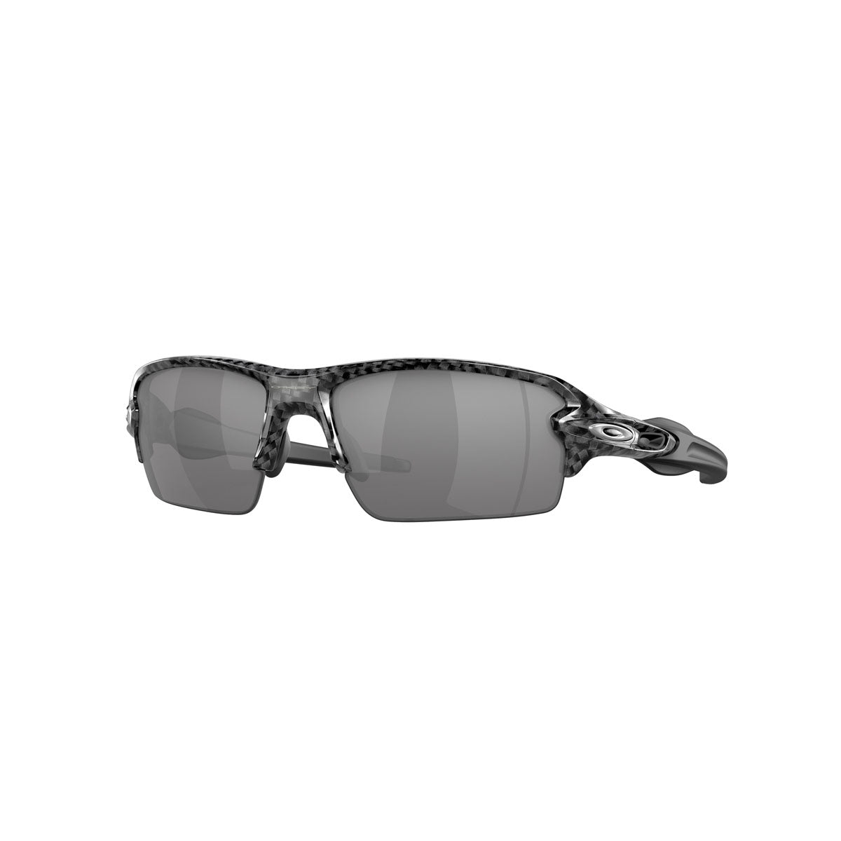 Oakley Asian Fit / Low Bridge Fit Flak 2.0 Sunglasses CLOSEOUT - Carbon Fiber/Slate Iridium