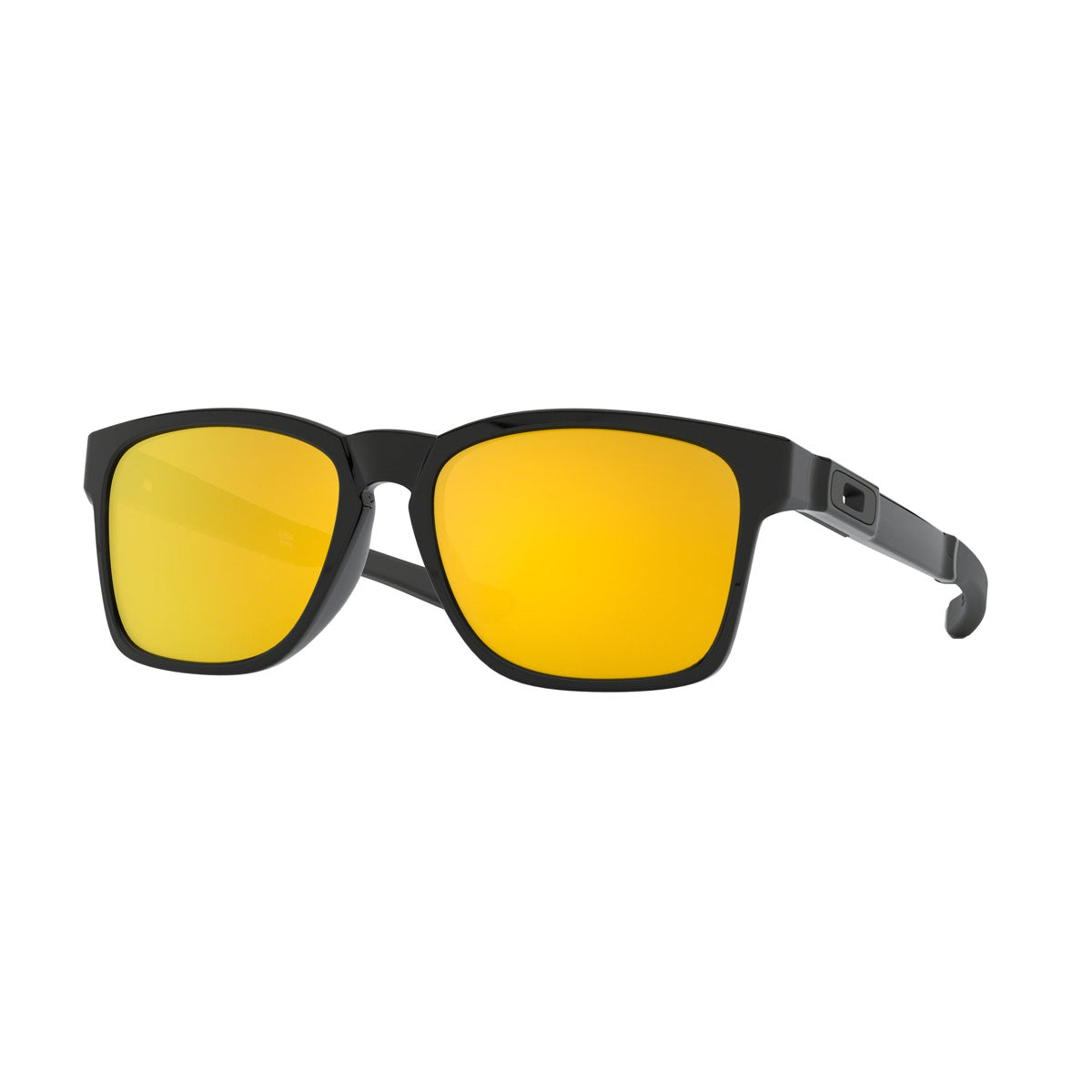 Oakley Catalyst Sunglasses CLOSEOUT - Polished Black/24k Iridium