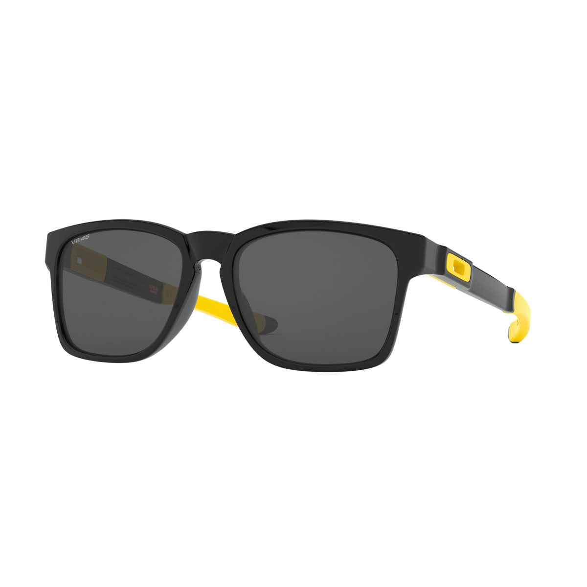 Oakley Catalyst Sunglasses CLOSEOUT - VR46 Polished Black/Grey