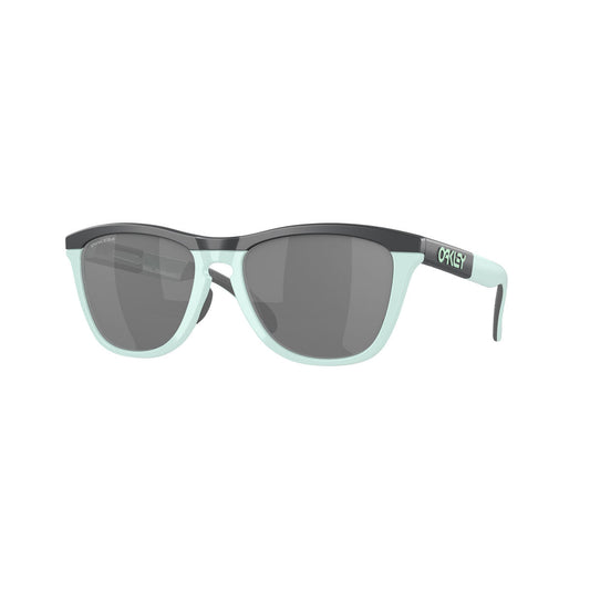 Oakley Frogskins Range Sunglasses CLOSEOUT - Matte Carbon/Blue Milkshake/Prizm Black