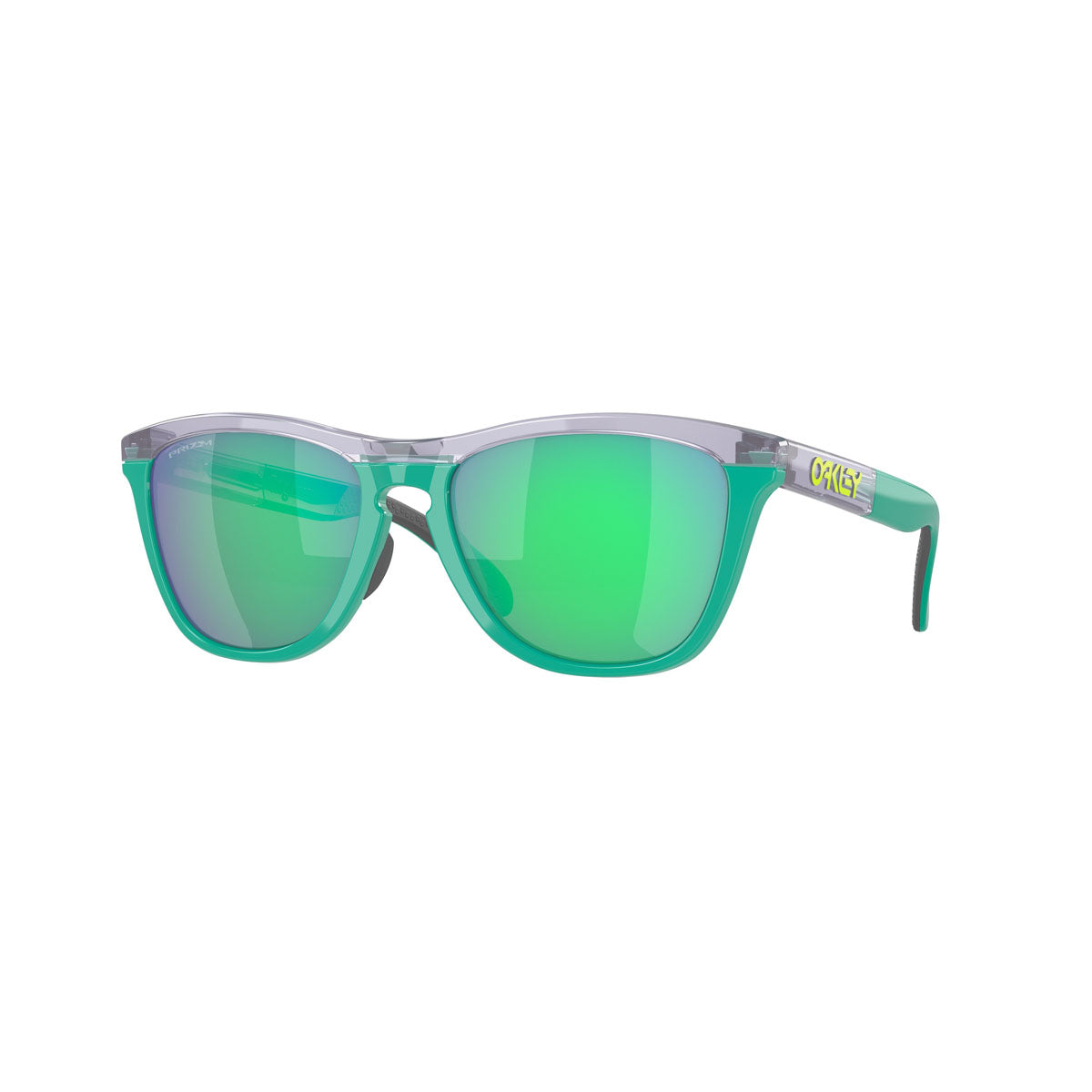 Oakley Frogskins Range Sunglasses CLOSEOUT - Lilac/Celeste/Prizm Jade