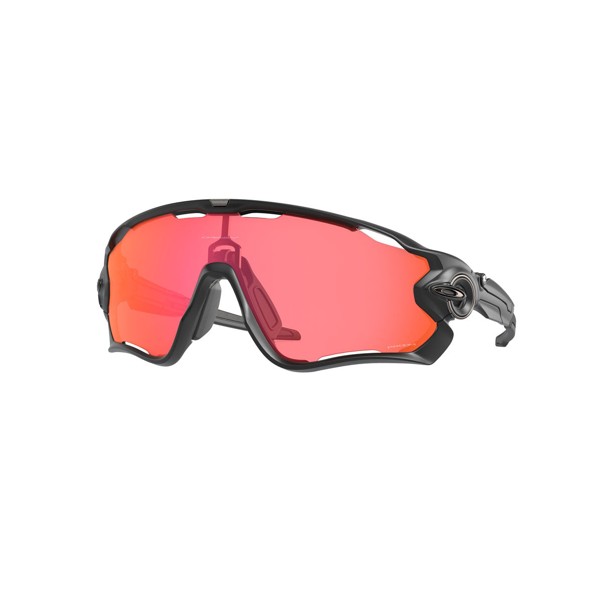 Oakley Jawbreaker Sunglasses CLOSEOUT - Matte Black/PRIZM Trail Torch