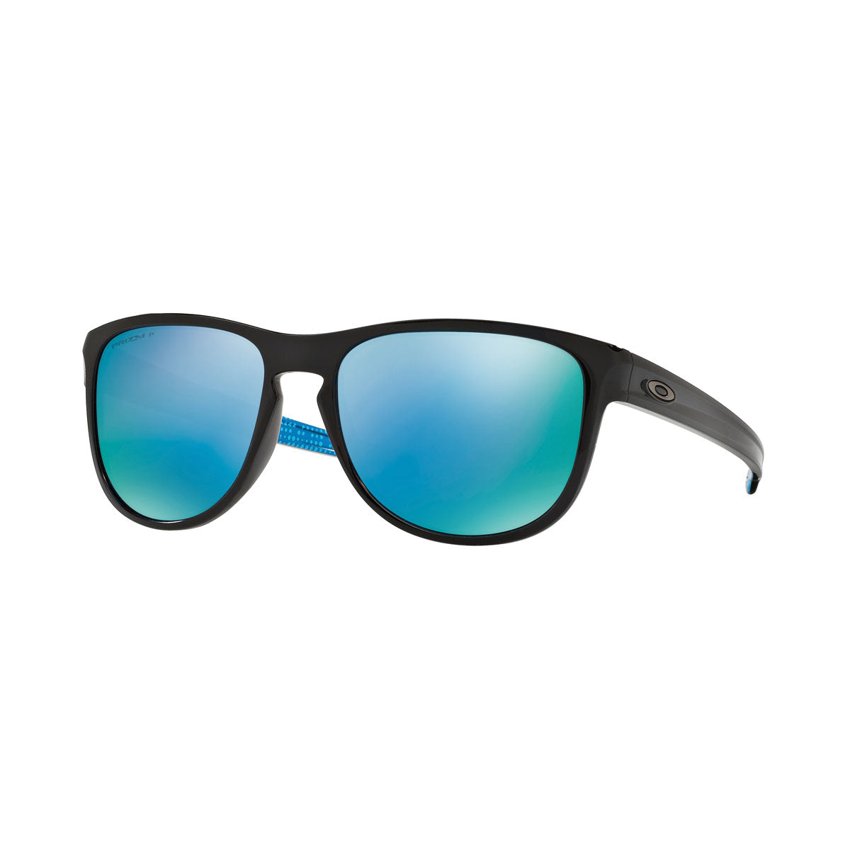 Oakley Sliver R Polarized Sunglasses CLOSEOUT - Polished Black/PRIZM Deep Water Polarized