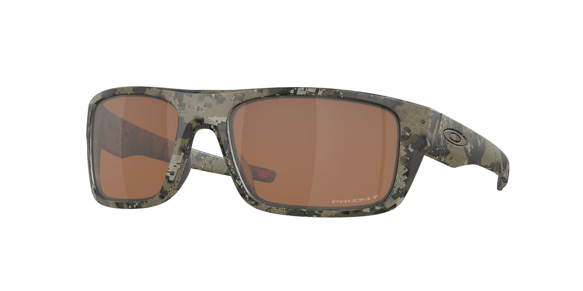 Oakley Drop Point Polarized Sunglasses CLOSEOUT - Desolve Bare/PRIZM Tungsten Polarized