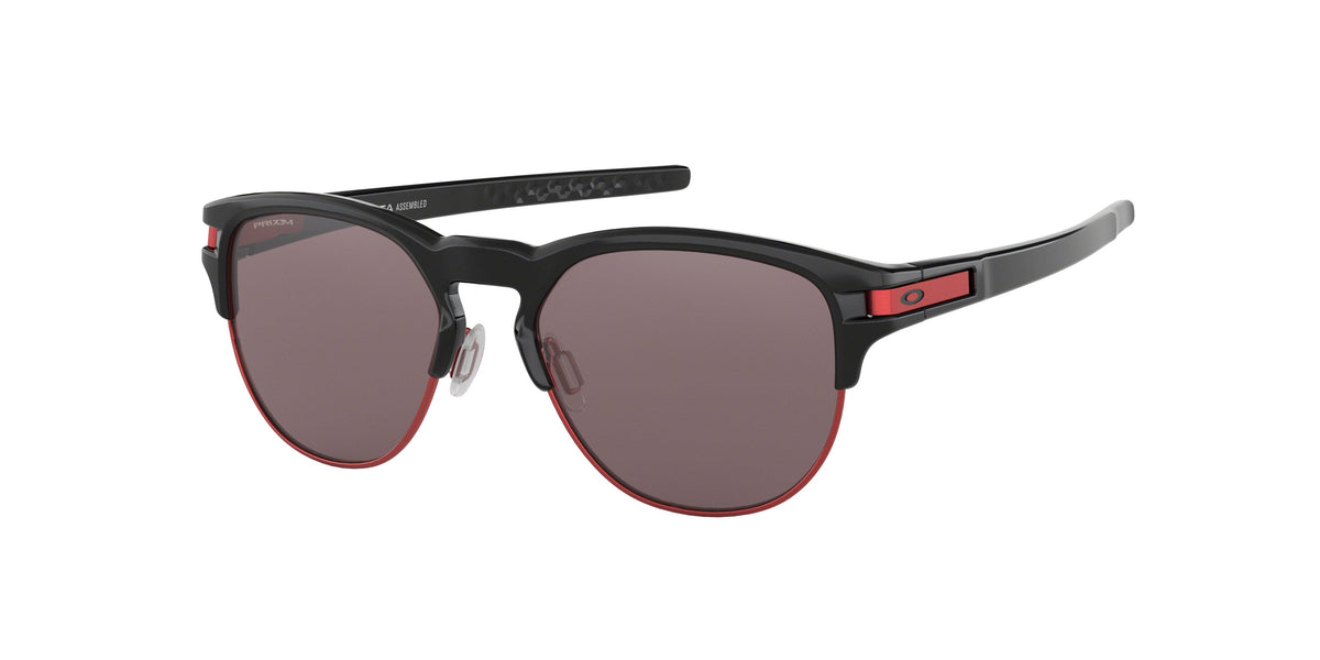 Oakley Latch Key L Sunglasses CLOSEOUT - Polished Black/PRIZM Black