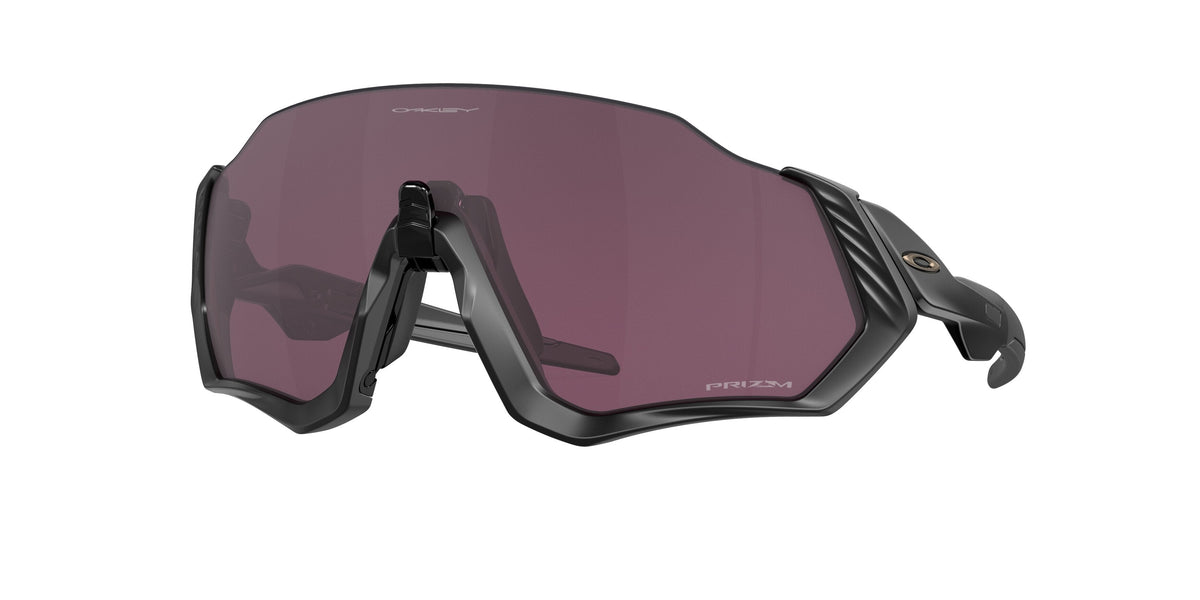 Oakley Flight Jacket Sunglasses CLOSEOUT - Matte Black/PRIZM Road Black